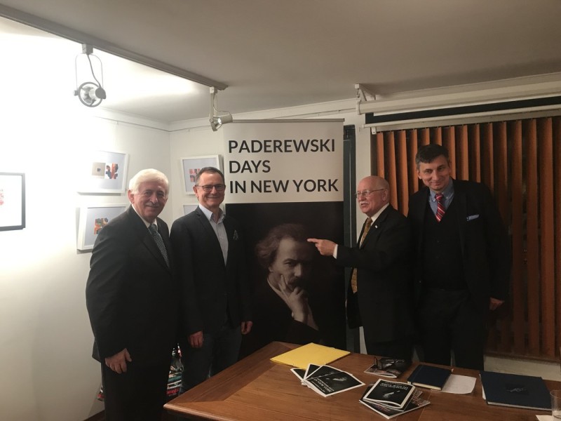 Paderewski Days in New York, November 15, 2018