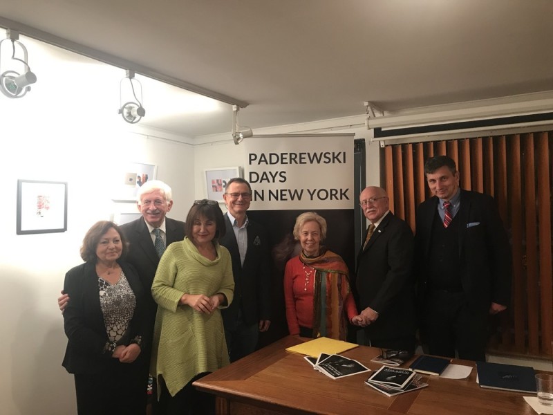 Paderewski Days in New York, November 15, 2018